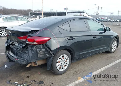 2018 Hyundai Elantra Se from USA, damaged, VIN 5NPD74LF3JH354524